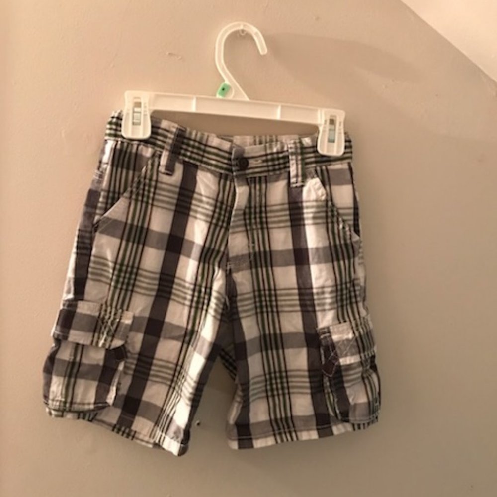 🎃Plaid Wrangler Shorts, Adjustable waist